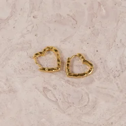 FREYA GOLDEN CREOL EARRING