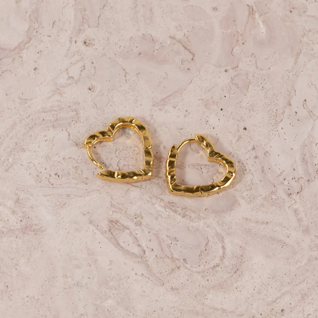 FREYA GOLDEN CREOL EARRING