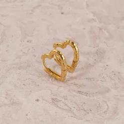 FREYA GOLDEN CREOL EARRING