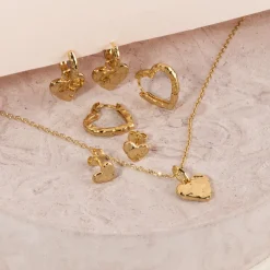FREYA GOLDEN CREOL EARRING