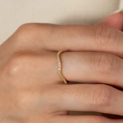 GAIA CRYSTAL GOLDEN RING
