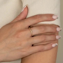 GAIA CRYSTAL GOLDEN RING