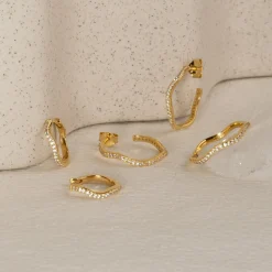 GAIA CRYSTAL GOLDEN RING
