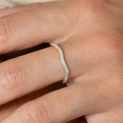 GAIA CRYSTAL SILVER RING