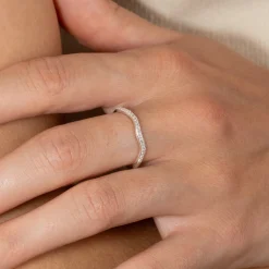 GAIA CRYSTAL SILVER RING