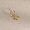 GAIA GOLDEN HUGGIE EARRING