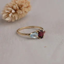 GEM CLUSTER SOLID GOLD RING - Sisi Copenhagen