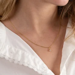 GEMMA MOONSTONE GOLDEN PENDANT - Sisi Copenhagen