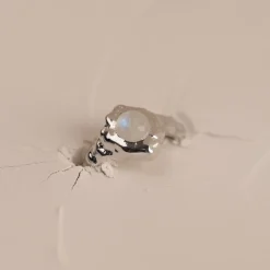GIGI MOONSTONE SILVER RING