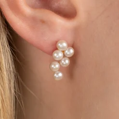 GRACE PEARL GOLDEN EARRING