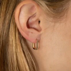 HALLE SOLID GOLD CREOL EARRING