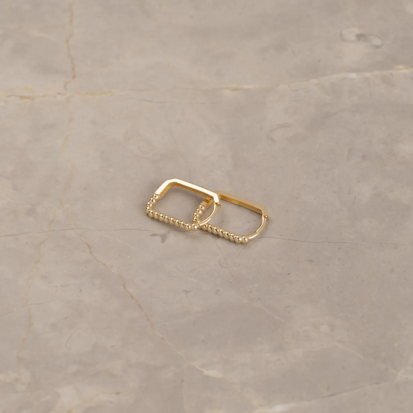 HALLE SOLID GOLD CREOL EARRING
