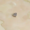 HEART PAVE DIAMOND PENDANT - 0.17ct - WG