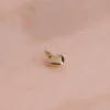 HEART SOLID GOLD PENDANT - 7mm