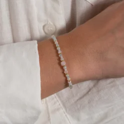 ISLA MORGANITE GOLDEN BRACELET