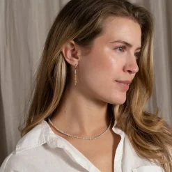 ISLA MORGANITE GOLDEN NECKLACE