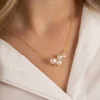 KELLY PEARL GOLDEN NECKLACE