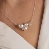 KELLY PEARL SILVER NECKLACE
