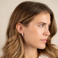 Kelly Perle Guld Øreringe - Sisi Copenhagen