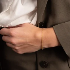LEONORA SOLID GOLD BRACELET - Sisi Copenhagen