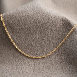 LEONORA SOLID GOLD CHAIN - Sisi Copenhagen