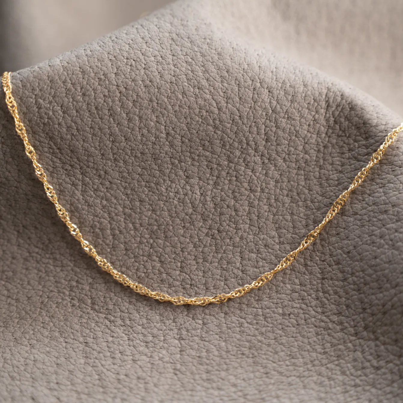 LEONORA SOLID GOLD CHAIN - Sisi Copenhagen