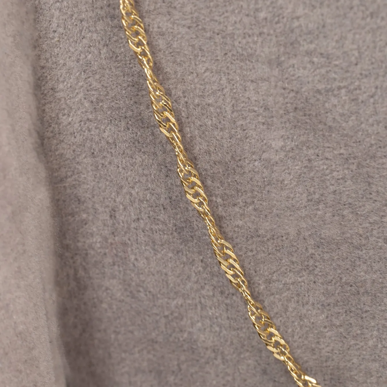LEONORA SOLID GOLD CHAIN - Sisi Copenhagen