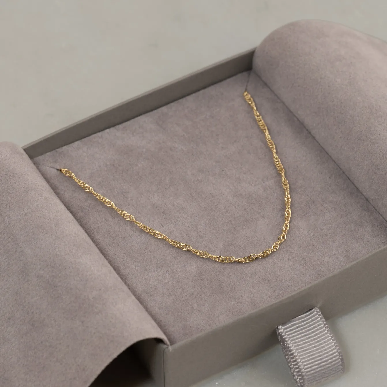 LEONORA SOLID GOLD CHAIN - Sisi Copenhagen