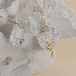 LOUISE PEARL GOLDEN PENDANT - Sisi Copenhagen