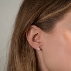 MAEVE PEARL SOLID GOLD STUD EARRING
