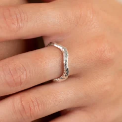 MAIA SILVER RING