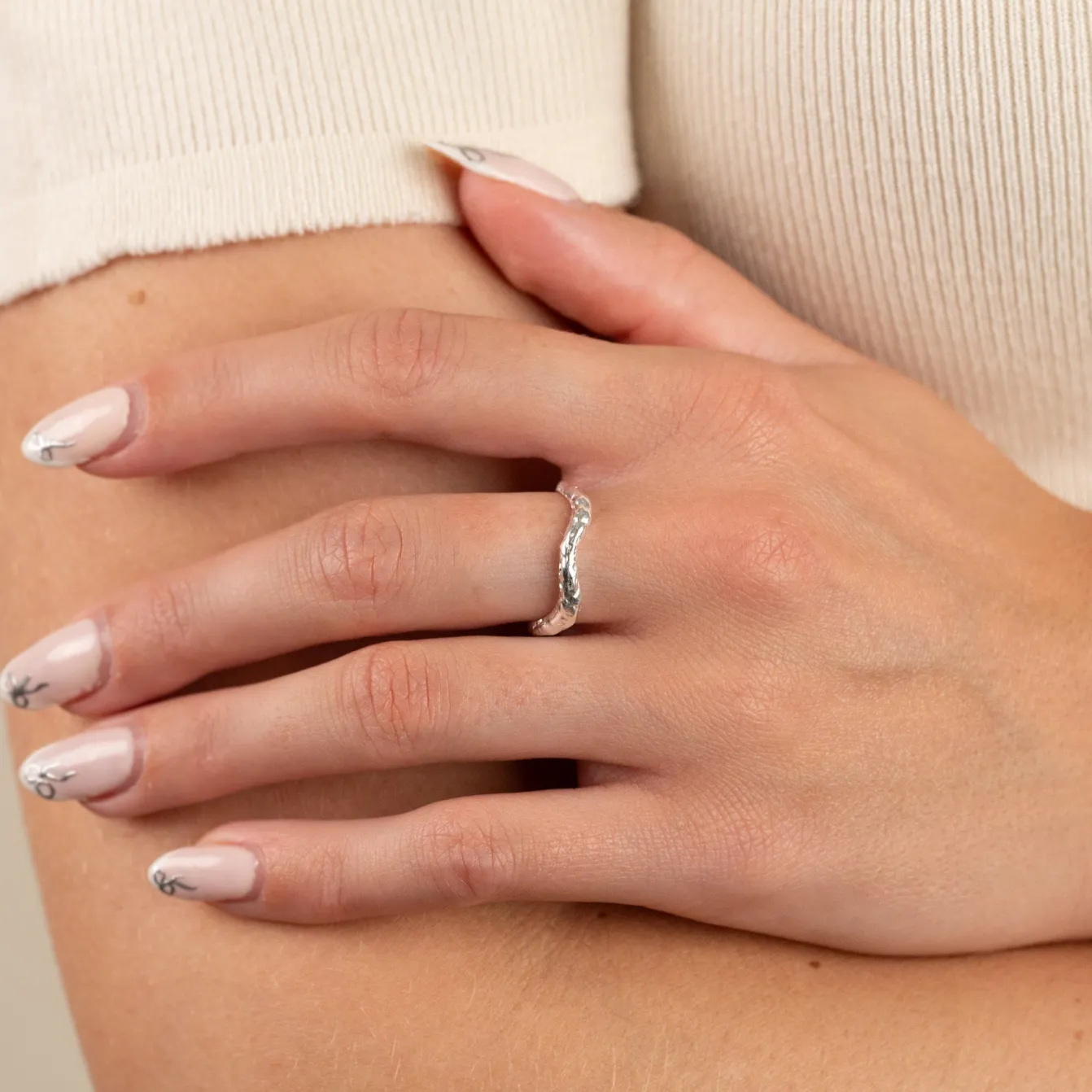 MAIA SILVER RING