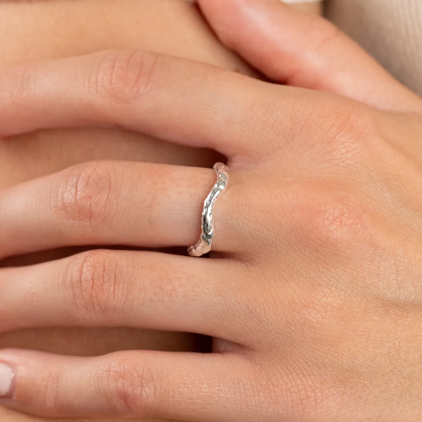 MAIA SILVER RING