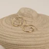 MARTINA GOLDEN CREOL EARRING