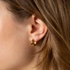 MARY GOLDEN CREOL EARRING - Sisi Copenhagen
