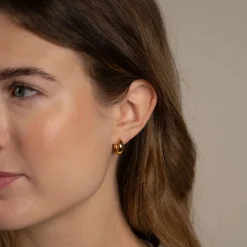 MARY GOLDEN CREOL EARRING - Sisi Copenhagen
