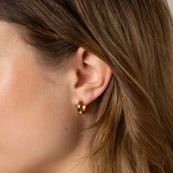 MARY GOLDEN CREOL EARRING - Sisi Copenhagen