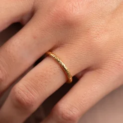 MATILDA SMALL GOLDEN RING - Sisi Copenhagen
