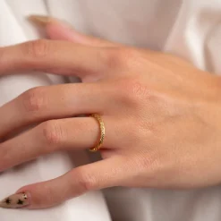 MATILDA SMALL GOLDEN RING - Sisi Copenhagen