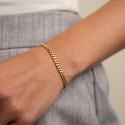 Medium panserkæde armbånd | Udvalg af smykker i panserkæde