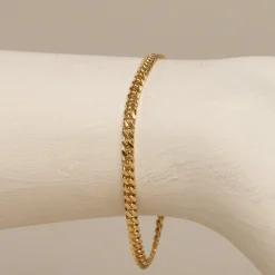 Medium panserkæde armbånd | Udvalg af smykker i panserkæde