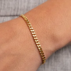 Medium panserkæde armbånd | Udvalg af smykker i panserkæde