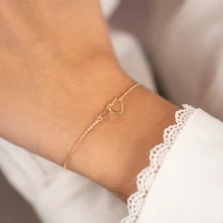 MILA SOLID GOLD BRACELET