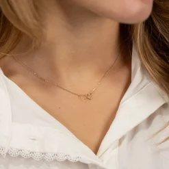 MILA SOLID GOLD NECKLACE