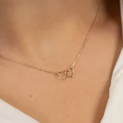 MILA SOLID GOLD NECKLACE