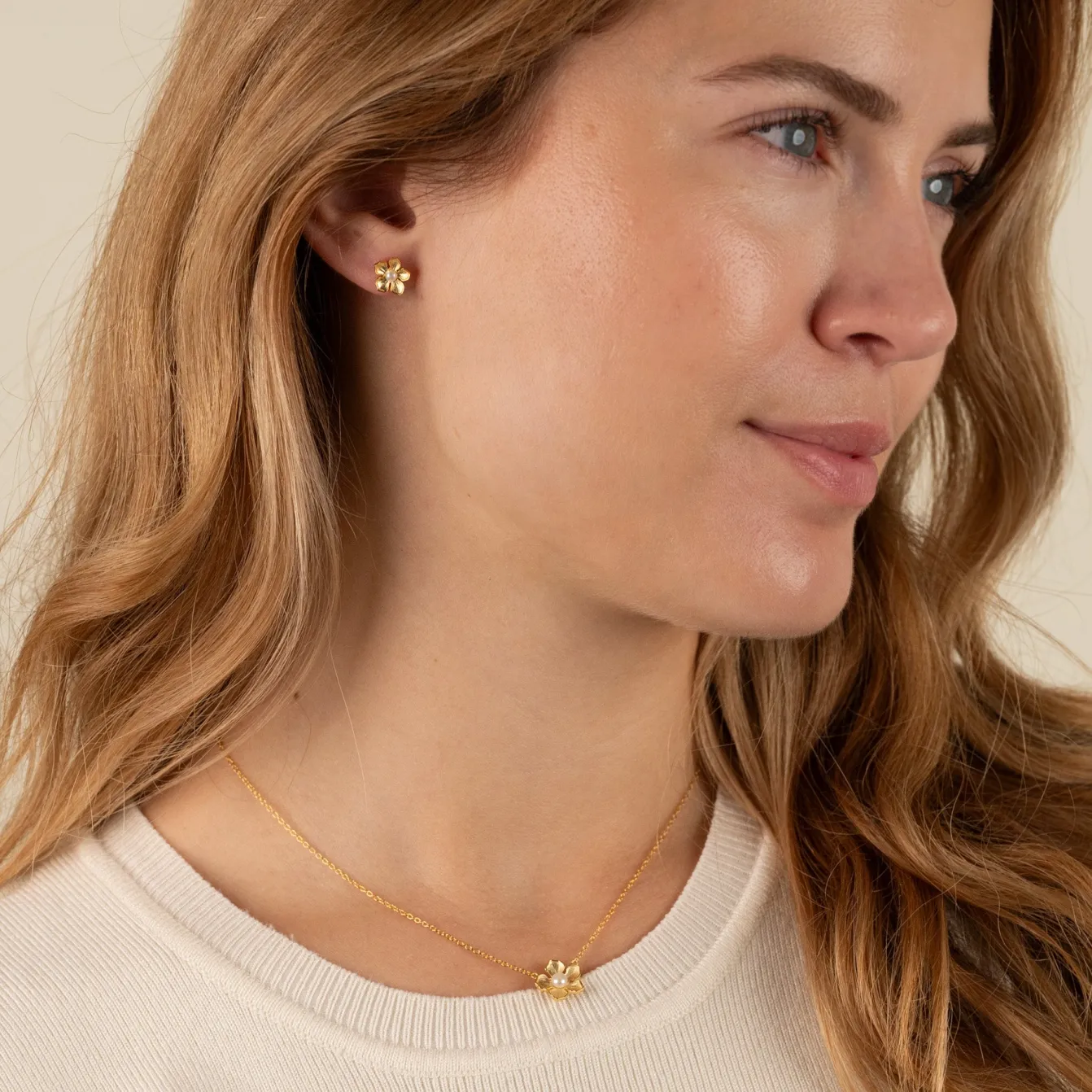 MONA PEARL GOLDEN CHAIN
