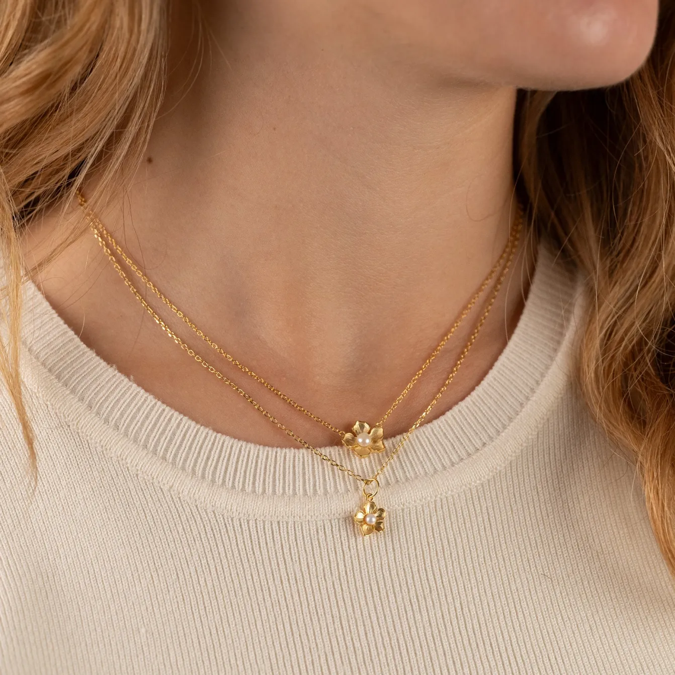 MONA PEARL GOLDEN CHAIN