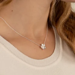 MONA PEARL SILVER CHAIN