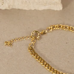 MYNTE LARGE GOLDEN BRACELET - Sisi Copenhagen