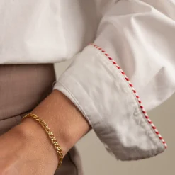 MYNTE LARGE GOLDEN BRACELET - Sisi Copenhagen